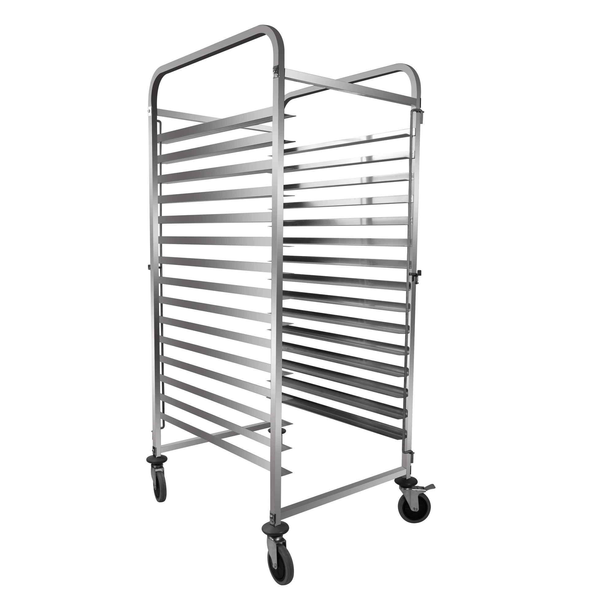 Baking Tray Rack Trolley For 30x 600x400mm Trays Head Chef